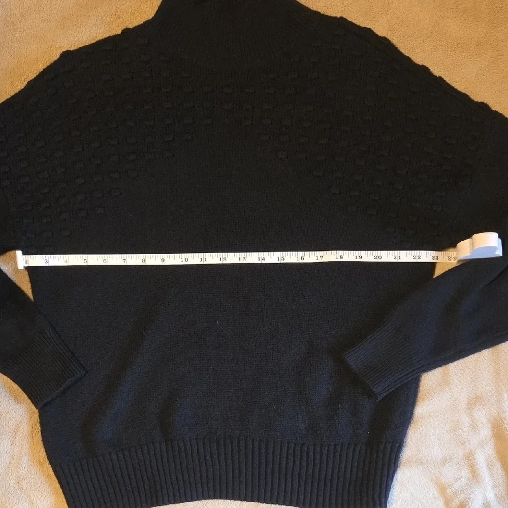 Sonoma Black Knit Cowl Neck Sweater